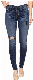  Women Clothes Popular Denim Spandex Cotton Leisure Jeans with Ripped