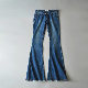  Womens Fashion Low Waist Wide Leg Bootcut Slim Denim Flare Bellbottom Jeans Esg13519