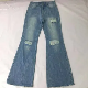  Bootcut Jeans Fashion Distressed Women Jeans