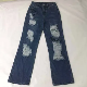  Flared Women Trousers Casual Stretch Ladies Denim Jeans