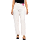  Custom White Loose Casual High Waisted Mom Jeans for Women