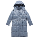  Custom Logo Women Plus Winter Warm Long Thick Down Coat