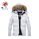  Plus Size Jackets Long Sleeve Short Design Padding Effect Winter Coat Puffer Jacket for Men