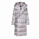  Hot Sale Women Ladies Coat Warm Long Winter Fashionable Down Coat with Hood