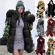  New Design Long Winter Windproof Coat Fashionable Fitted Coats for Woman