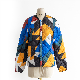 Women′s OEM Outdoor Quilted Printing Padded Jacket Without Hood