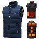  5V USB Heated Vest Multiple Switch Heated Vest with Battery Pack