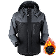  Wholesale in-Stock Custom Men Winter Thick Velvet Windproof Down Coat Male Waterproof Jacket Warm Down Jackets