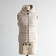 Customized High Quality Zip up Hooded Women′s Down Vest