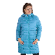  Women′s Long Soft Shell Padding Jackethree Quarter Length Solid Comfortable Fleece Lined Jacket Winter Garments