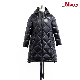 Ladies Down Winter Apparel Coat Fashion Clothing Puffer Jacket with Side Zipper