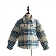  Children′s Windproof Woolen Fabric Cotton Padded Coat Customized