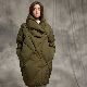  New Winter Down Jacket Women′s MID-Length Thicker Down Coat