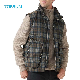 Men′s Lightweight Down Vest Winter Sleeveless Coat with Stand Collar
