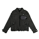  2023 Hot Sell Luxury Quality 95% Cotton 5% Spandex Unisex Coat High Street Motorcycle Jacket with Pocket