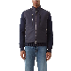  Collar Full Zipper Motorcycle Winter Heavyweight Black Waterproof Vest Jacket