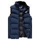  Custom Men Plain Manufacturer Waterproof 100% Cotton Quilted Jacket Winter Sleeveless Bubble Clothes Puffer Vest