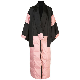  Women′s Luxury Pink Long Style Winter Down Puffer Jacket