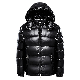 Mens Shiny Puffer Hooded Casual Down Coat Parkas Winter Fashion Duck Feather Jacket