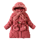  Wholesale Girls Down Parka Little Big Girls Hooded Winter Coat Long Padded Overcoat with Glove Baby Puffer Jacket