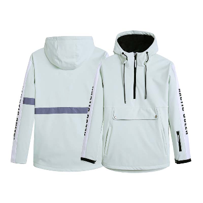 Wear-Resistant 100% Polyester Wholesale Sportswear Snow Ski Hoodie