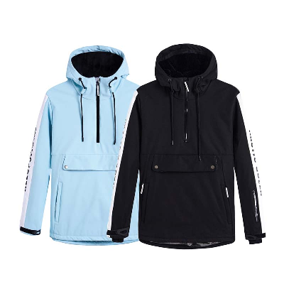Thick Breathable 100% Polyester Custom Sportswear Snow Ski Hoodie