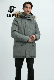 Fashion Men Customized Recycled Padding Puffer Down Winter Jacket with Raccoon Fur