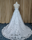  Ms 33 V Neckline Heavy Beads Classic Style Wedding Dress with Long Train A-Line Skirt Hot Sale Style Directly Supplied by Manufacturer Bridal