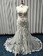  22002 V Neckline with Spaghetti Straps Lace Wedding Dresses Mermaid Skirt Bridal Dress Hot Sale New Style for Europe and Americia Style