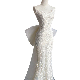  Factory Bridal High Quality Sparkly Beaded Gown Plus Size Embroidered Lace Wedding Dresses