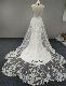  9003 Deep V Neckline with Petal Type Tulle Train Wedding Dress with Directly Supplied by Manufacturer Bridal Dresses