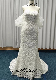  Lb0082 Sweetheart Neckline and Detachable Bubble Slever Wedding Dress with New Fashion Overlace Bridal Gown Dress with Mermaid Skirt Dress Hot New Style