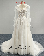  23013 Illusion Bodice and Long Puff Sleeve Wedding Dress with Sparkling Tulle A-Line Skirt Dress with Fashion Lace Main Wedding Dress 2023 New Court Style