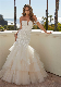  Strapless Detachable off Shoulder Long Train Mermaid Lace Wedding Dresses