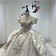  Luxury Sequin Beaded Sexy Designer Plus Size Bridal Dress Wedding Dresses
