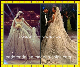 Arabic Bridal Ball Gown Luxury Crystal Lace Wedding Dress H201652