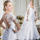  Muslim Wedding Dress Long Sleeve Mermaid Lace Bridal Gown W1471942