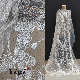  OEM Wholesale Fashion Tulle Bridal Mesh Beaded Lace Fabric Sequin Wedding Dress