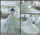  Lace Organza Bridal Ball Gowns Custom Made Real Wedding Dress Gl1725