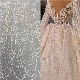  2022 Luxury Manufactured Embroidery Lace Fabrics with Sequins for Wedding Dresses