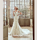  Bridal Beach Gown Sheer Back Lace Beach Wedding Dress Ya055