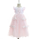  New 2019 Spring Summer Snow White Princess Flower Wedding Girl Tulle Gown Dress