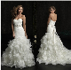 Mermaid Bridal Ball Gown Organza Wedding Dress M5284