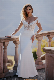  Sexy off Shoulder Long Sleeve Lace Long Train Wholesale Wedding Dress