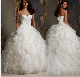  Organza Bridal Ball Gown Strapless Lace Corset Wedding Dress Mrl1723