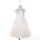  Summer Baby Girl Tulled Dress Flower Girl Dress for Wedding Kid Princess Dress for Party