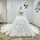  Yc60 Spring New 2024 French Celebrity Style White Bow Slim Puff Sleeve Wedding Dress