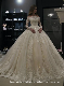  Lace Ball Gown off Shoulder Long Sleeves Bridal Wedding Dresses L41