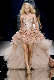  Blush Pink Feather Bridal Gown A-Line Hi-Low Strapless Long Sleeves Wedding Dresses H1387
