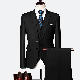  Autumn New Men Business Casual Suits Three-Piece Wedding Suits